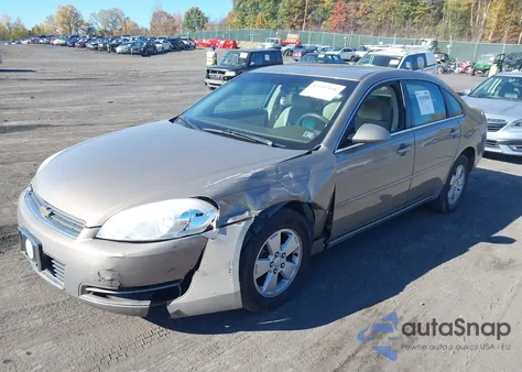 2007 Chevrolet Impala Lt из США, поврежденный, VIN 2G1WT58N279360006